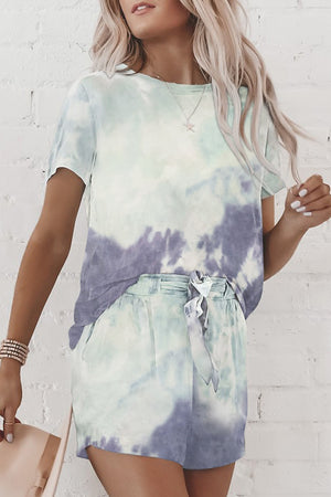 Mint Tie Dye Lounge Set
