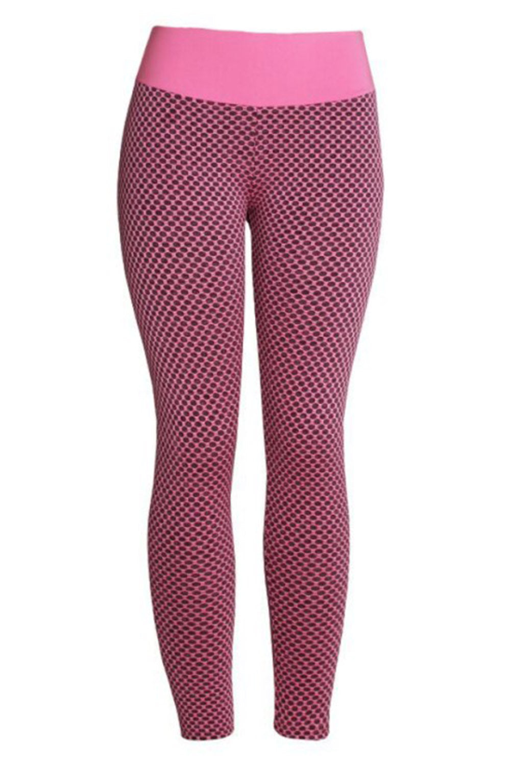 Rose 3D Mesh Honeycomb Gym Yoga Leggings