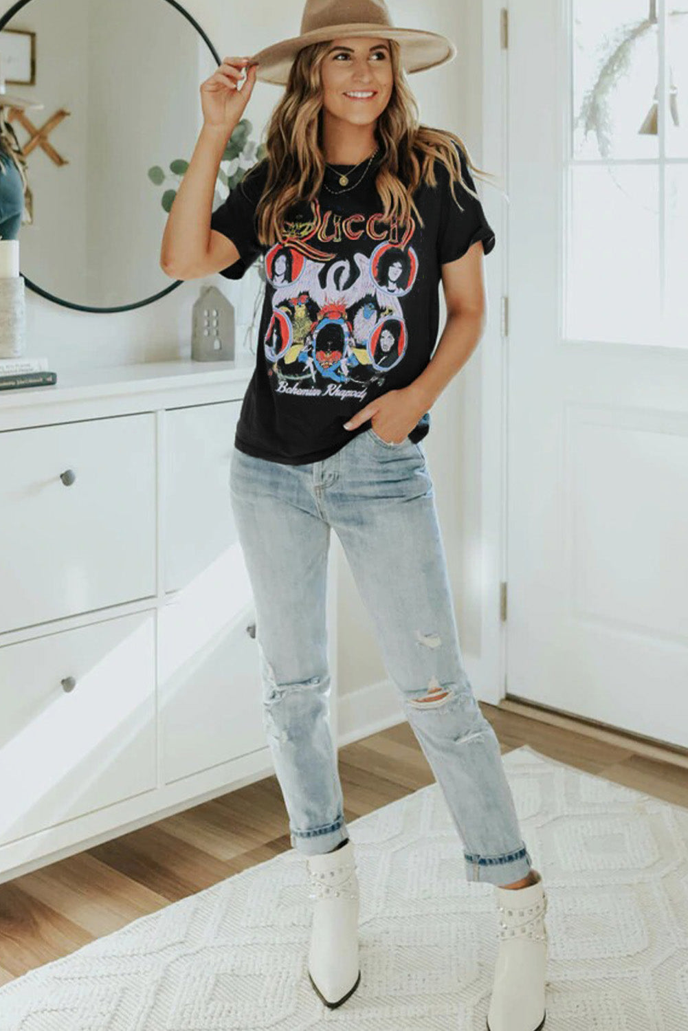 Daydreamer Queen Bohemian Rhapsody Boyfriend Tee