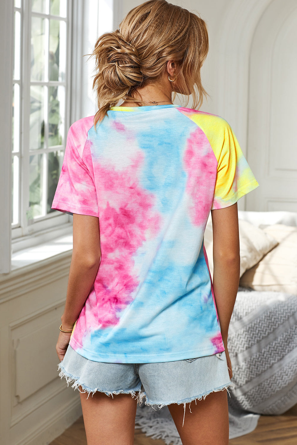 Multicolor Dip Dye T-Shirt