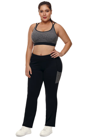 High Waist Tummy Control Workout Bootleg Yoga Pants