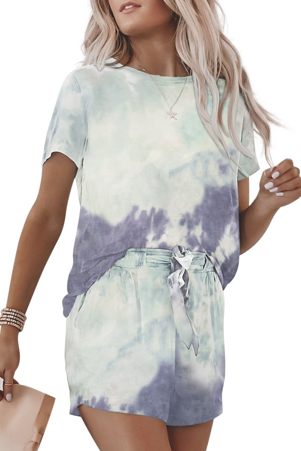 Mint Tie Dye Lounge Set
