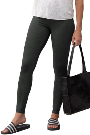 Gray Stretchy Fit High Waist Leggings
